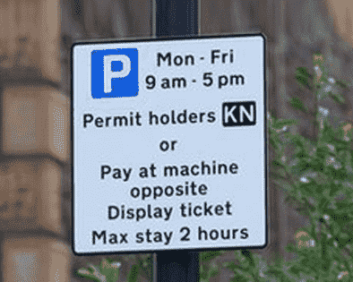 Perment Holder Parking