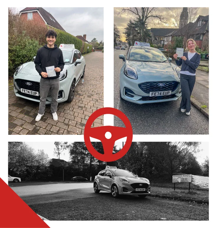 Totally Driving vehicle, and students who have passed their tests